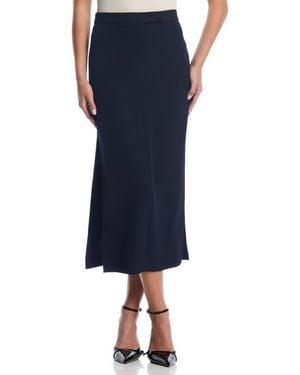 Laundry by Shelli Segal The It Girl Midi Skirt - Blue