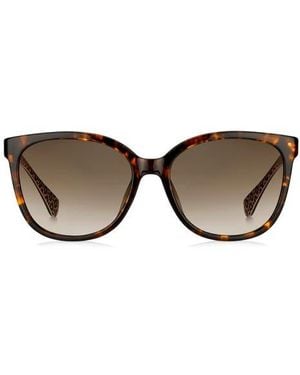 Kate Spade Britton 55Mm Square Sunglasses - Brown