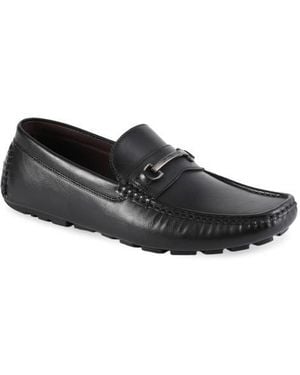 Tommy Hilfiger Adlan Faux Leather Driver - Gray