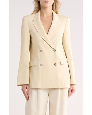 Twp My Second Husband Double Breasted Blazer - Natural