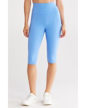Marika Valorie Pedal Pusher Crop Leggings - Blue