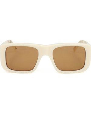 Retrosuperfuture 52Mm Square Sunglasses - Natural