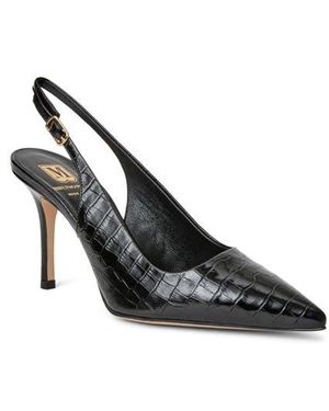 Bruno Magli Pamela Pointed Toe Slingback Pump - Black