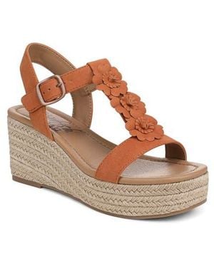 Blowfish Annika 2 Platform Wedge Sandal - Brown