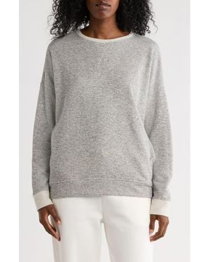 Matty M French Terry Sweatshirt - Gray