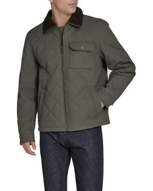 Dockers Depot Quilted Jacket - Gray