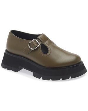 3.1 Phillip Lim Kate Lug Sole Platform Loafer - Gray