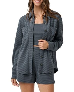 Travis Mathew Yacht Me Shacket - Black