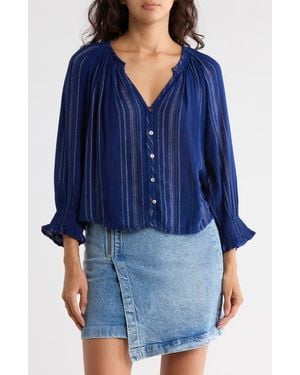 Rails Mariah Button-Up Shirt - Blue