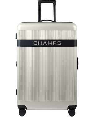 CHAMPS Onyx Ii Large Checked Luggage - Gray