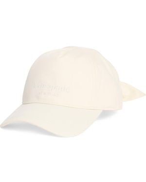 Kate Spade Logo Bow Baseball Cap - Natural