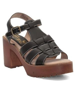 Sbicca Oakdale Clog Sandal - Brown