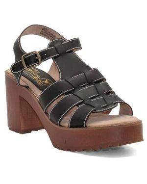 Sbicca Oakdale Clog Sandal - Brown