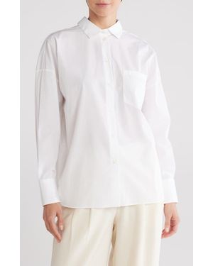 Valentino Classic Cotton Button-Down Shirt - White