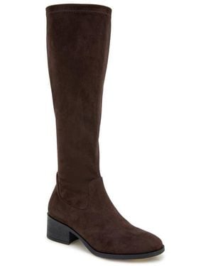 Kenneth Cole Salt Stretch Knee High Boot - Brown