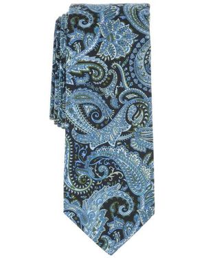 Original Penguin Mullaly Paisley Tie - Blue
