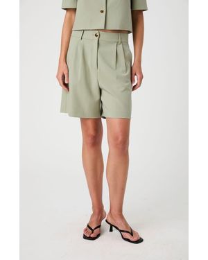 French Connection Tailored Bermuda Shorts - Green