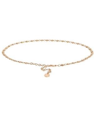 BCBGMAXAZRIA Small Western Ornament Chain Link Belt - Metallic