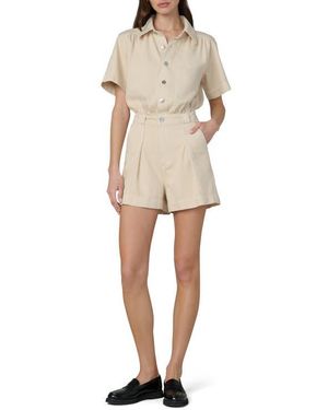 Joe's Jeans The Sophie Twill Romper - Natural