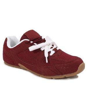 BERNESS Lula Double Lace Sneaker - Red