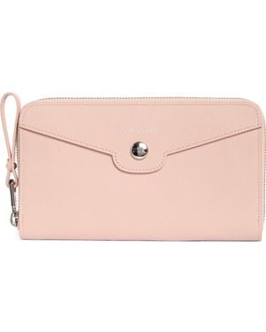 Longchamp Go Zip Around Wallet - Pink