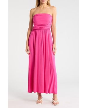 WEST K Ei Strapless Dress - Pink