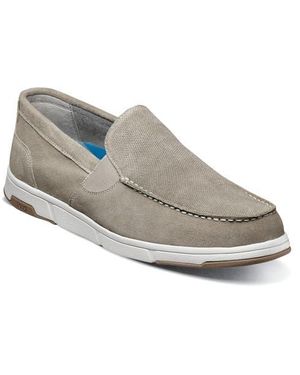 Nunn Bush Luca Moc Toe Loafer - Gray