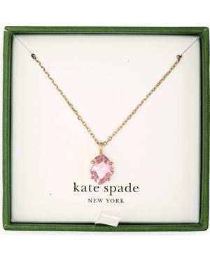 Kate Spade Treasure Trove Mini Pendant Necklace - Black