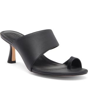 Nordstrom Rack Adria Flared Heel Sandal - Black