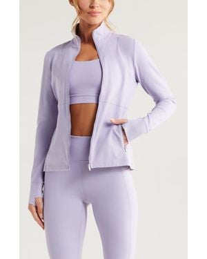 Zella Studio Luxe Performance Jacket - Purple