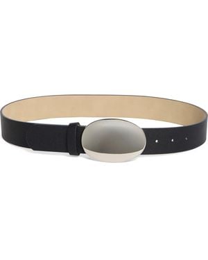 Steve Madden Dome Buckle Belt - Black