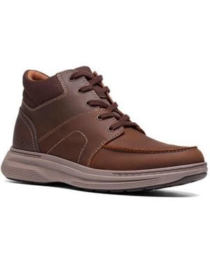 Clarks Craftwell Lace-Up Boot - Brown