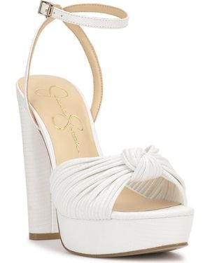 Jessica Simpson Immie Platform Sandal - White