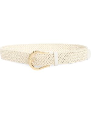 Steve Madden Macramé Belt - Natural