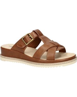 Easy Street Joby Slide Sandal - Brown