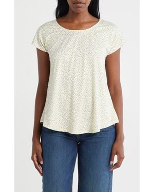 Bobeau Crossback T-Shirt - Natural