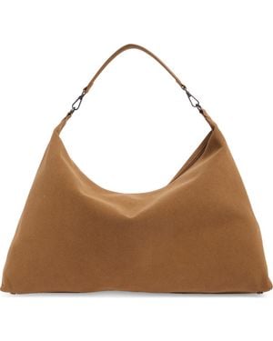 BCBGMAXAZRIA Faux Suede Hobo - Brown
