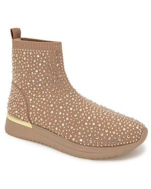 Kenneth Cole Cameron Jewel High Top Sneaker - Brown