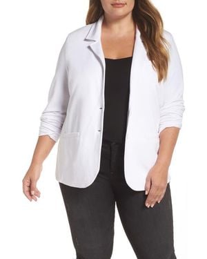 Tart Collections Knit Blazer - White