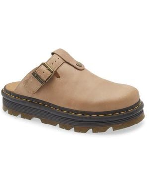 Dr. Martens Gender Inclusive Zebzag Mule - Brown