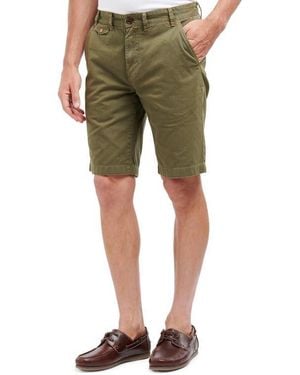 Barbour Neuston Regular Fit Chino Shorts - Green