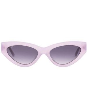 SITO Shades Dirty Epic 55Mm Gradient Cat Eye Sunglasses - Purple