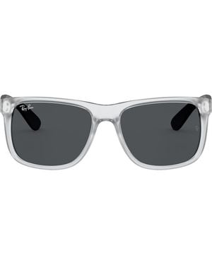 Ray-Ban Justin 51Mm Flat Top Sunglasses - Gray