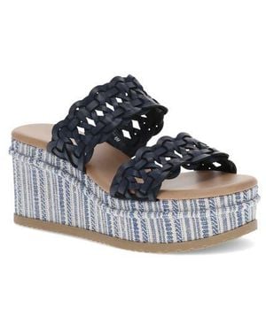 BareTraps Skylar Wedge Sandal - Blue