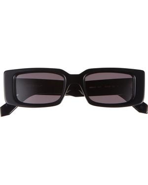 Off-White c/o Virgil Abloh Arthur 50Mm Rectangular Sunglasses - Black