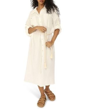 Belle & Bloom Seven Wonders Shirtdress - Natural