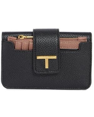 Tahari Reade Faux Leather Bifold Wallet - Black