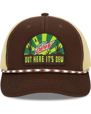 H3 SPORTGEAR Mountain Dew Desert Sunrise Trucker Hat - Green