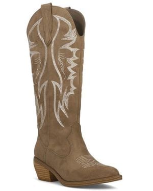 MIA Kyd Western Boot - Brown