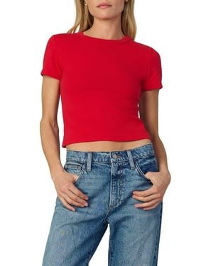 Joe's Jeans The Baby Tee - Red